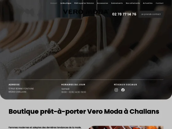 Le magasin La Boutique propose une large gamme de vêtements à Challans