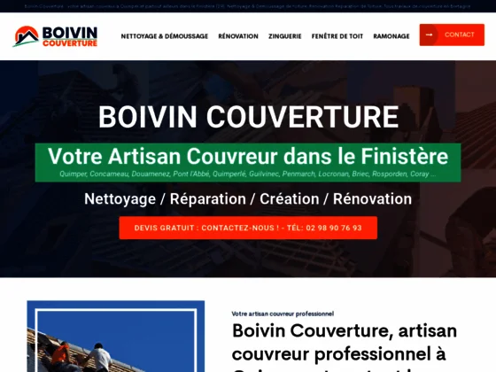 Boivin Couvreur Quimper