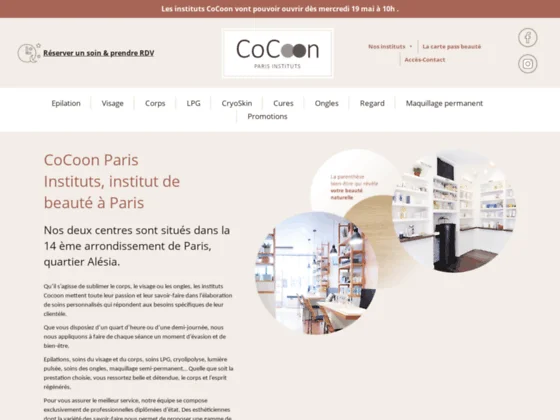 Institut de beauté Cocoon 