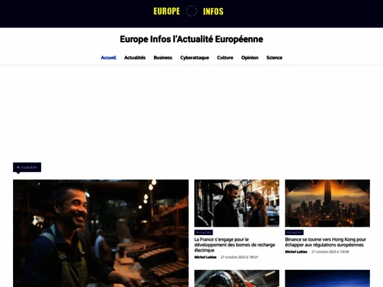 Europe infos : toute l’actualité européenne 