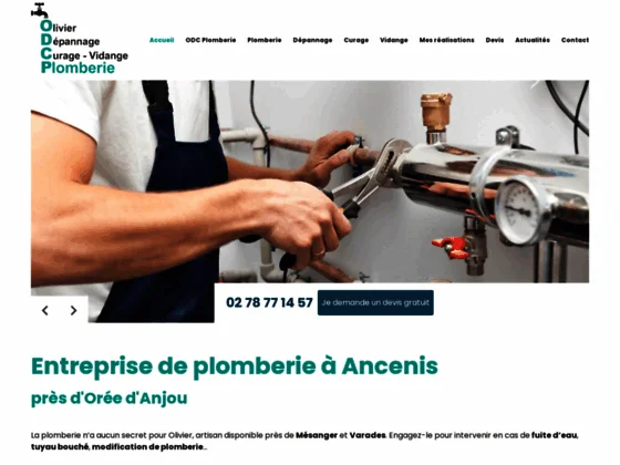 Confiez l’installation de votre robinetterie dans le secteur d’Ancenis avec ODC Plomberie