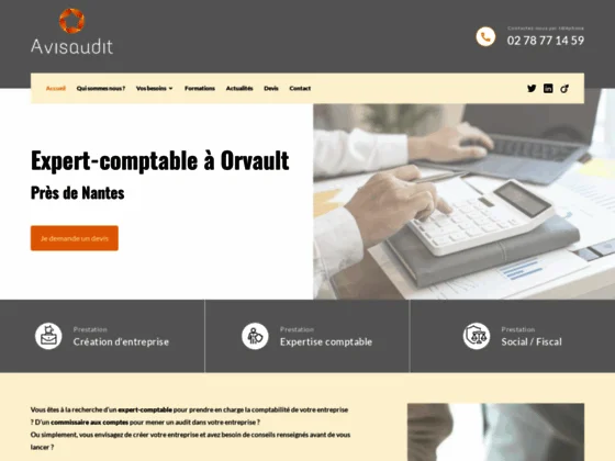 Avisaudit, cabinet comptable à Orvault près de Nantes