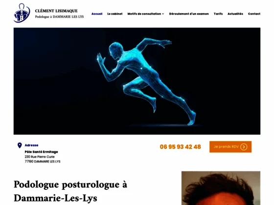 Séance de podologie avec Clément Lisimaque podologue à Dammarie-Les-Lys