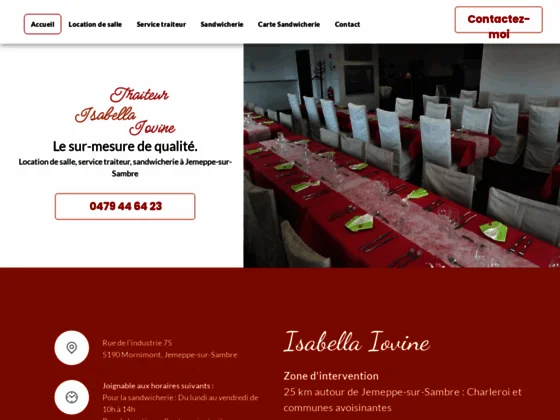 Carte de sandwicherie à Jemeppe-sur-Sambre