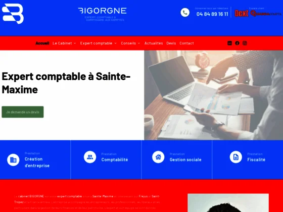 Cabinet expert-comptable Bigorgne à Sainte-Maxime