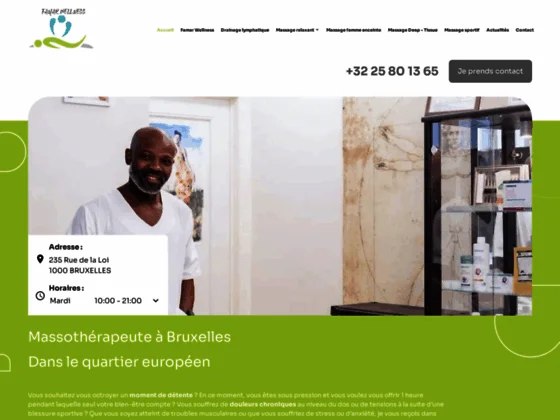 Massage thérapeutique à Bruxelles au cabinet Famar Wellness