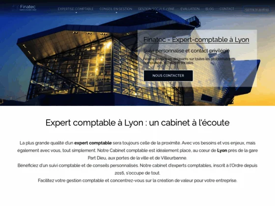 Cabinet Finatec : expertise comptable à Lyon