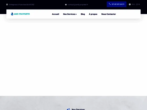 AMB Propreté entreprise de nettoyage Francheville 