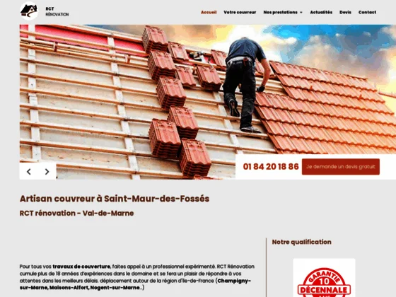 Devis en ligne pour vos travaux de couverture dans le Val-de-Marne