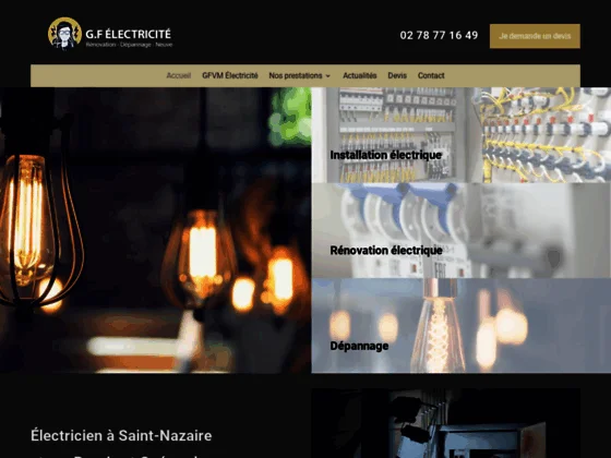 GFVM Électricité, votre électricienne à Saint-Nazaire