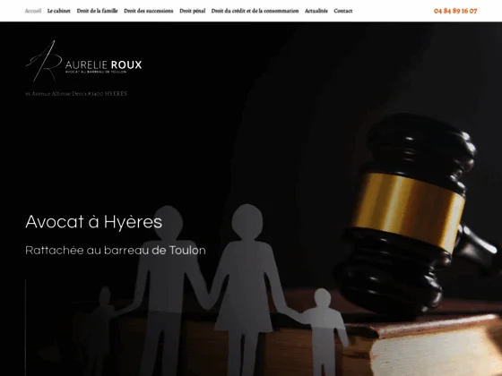 Assistance juridique en droit de la famille par Me Roux à Hyères