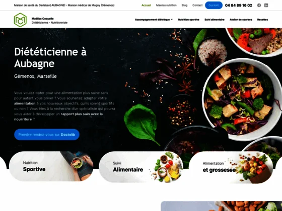 Suivi diététique auprès d’une diététicienne disponible sur Aubagne