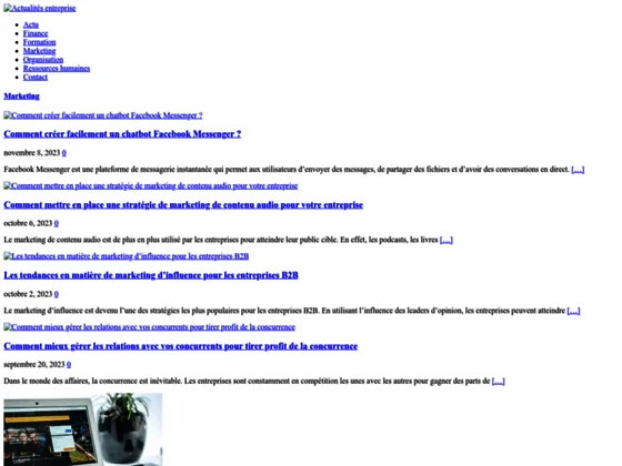 Actualitesentreprise.fr