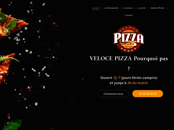 Livraison de pizza à Cenon