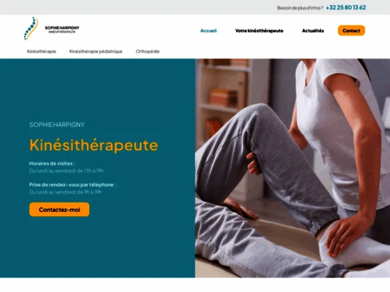 Consultation en cabinet ou à domicile sur Ath par votre kinésithérapeute pour bébé