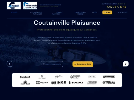Coutainville Plaisance est un professionnel des loisirs nautiques dans la Manche