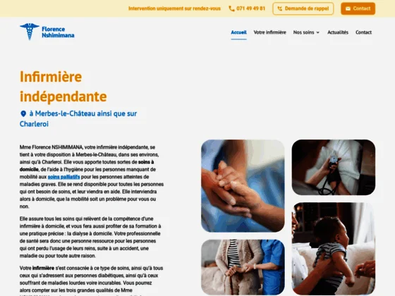 Intervention à domicile sur Merbes-le-Château, Charleroi pour des soins infirmiers