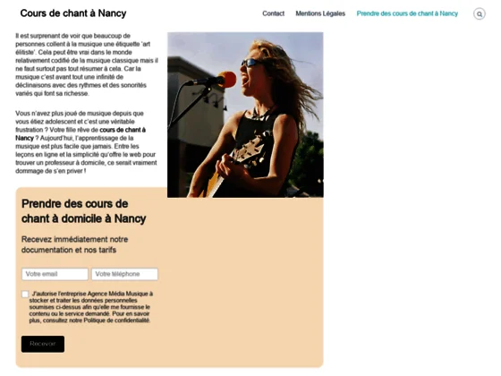 Coursdechant-nancy.fr