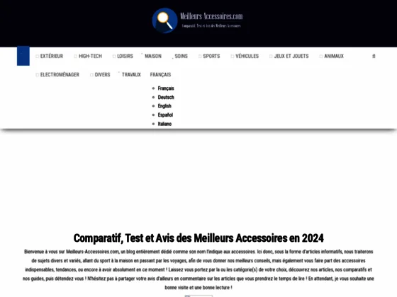 Le guide pour choisir les meilleurs accessoires 