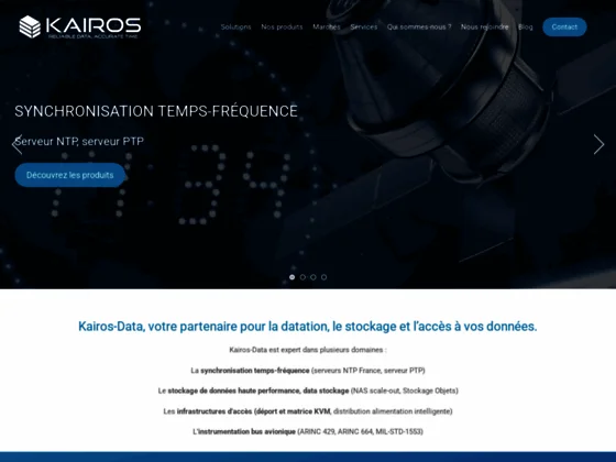 Kairos, reliable data, accurate time