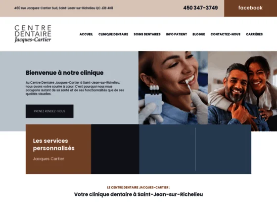 Centre Dentaire Jacques-Cartier à Saint-Jean-sur-Richelieu