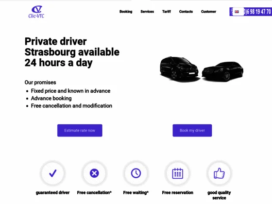 Chauffeur privé ClicVTC