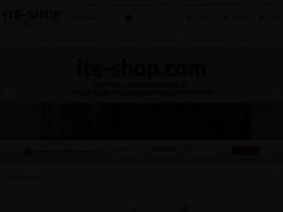 Fixation isolant extérieur - Isolation ite