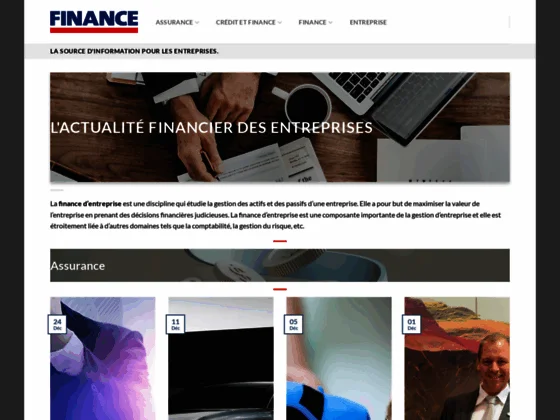 Finance entreprise