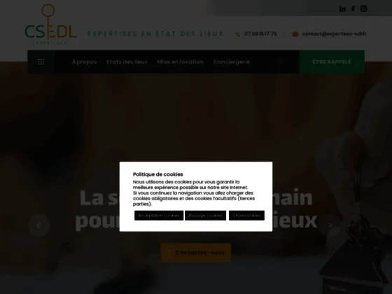 Expertise en état des lieux : CS EDL Expertises