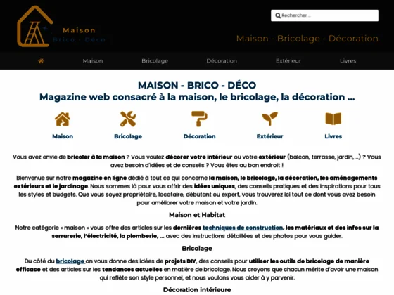 Maison - Brico -  Déco : Conseils et astuces