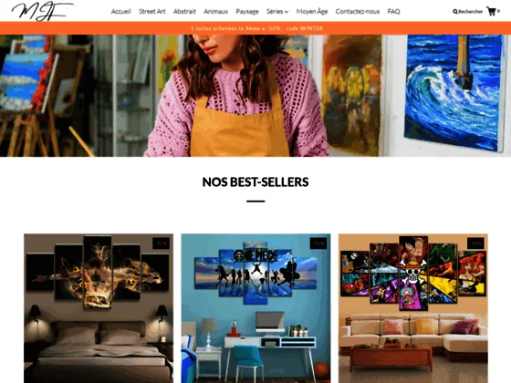 Ma jolie toile | Tableaux et toiles pour décoration intérieure