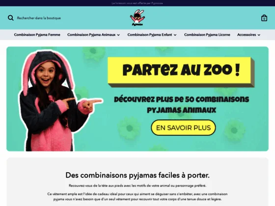Le spécialiste des combinaisons pyjamas !