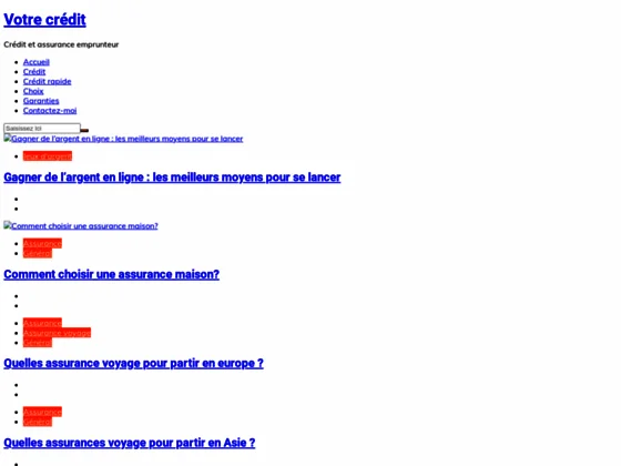 Crédit à la consommation