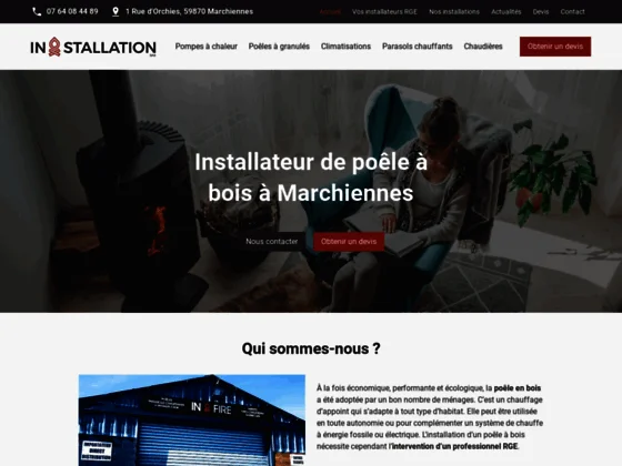  Pose de votre PAC avec In-Stallation sur Marchiennes et Lille métropole