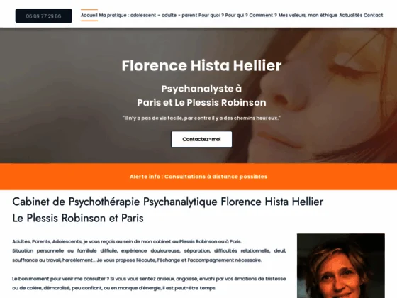 Psychothérapeute pour adultes à Paris