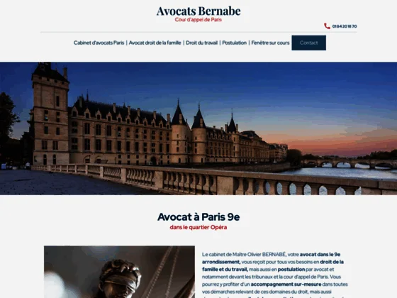 Pour votre procédure de divorce, contactez le cabinet d’avocat BERNABÉ à Paris 9