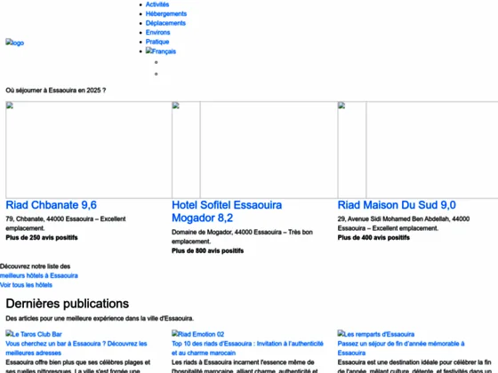 Essaouira.city, guide d'information en ligne sur Essaouira