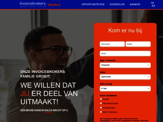 Recrutement de représentants commerciaux indépendants en Belgique