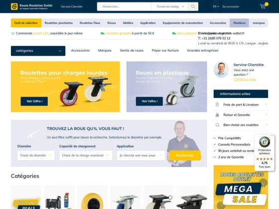 Roues Roulettes Outlet