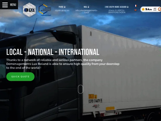 Déménagements Lux Roland : déménagements nationaux et internationaux