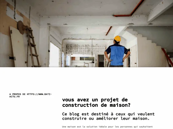 Tout sur les travaux et la maison
