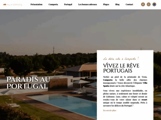 Villa Comporta au Portugal