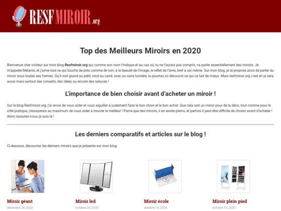 Comparatif des meilleurs miroirs en 2023 