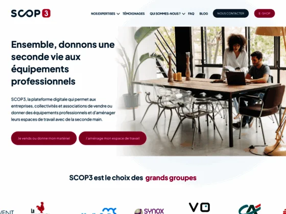 Mobilier occasion entreprise