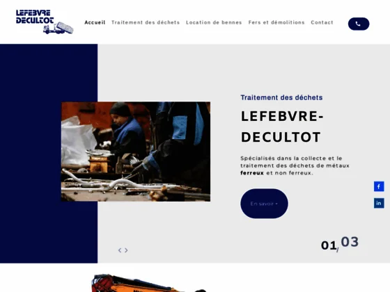 Collecte et tri des déchets Fécamp, Dieppe, Le Havre