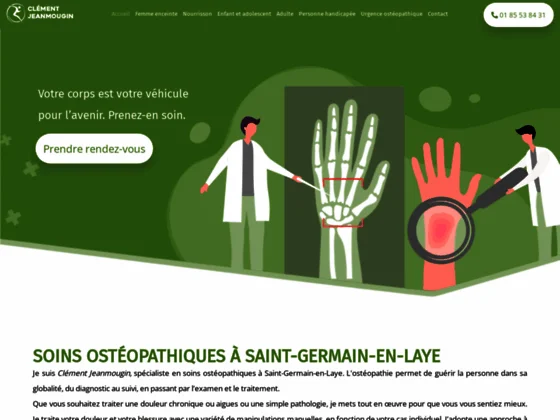 Urgence ostéopathique à Saint Germain en Laye