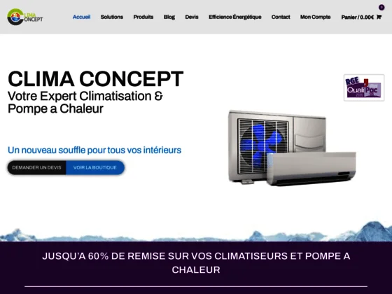 Votre climatisation reversible avec Clima Concept
