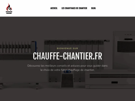 Chauffage électrique de Chantier