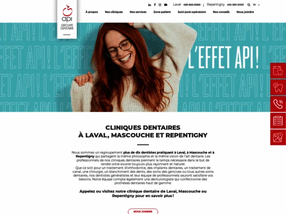 La clinique dentaire du groupe API