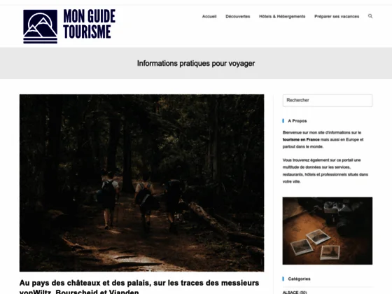 Votre guide d’informations pratiques pour bien voyager